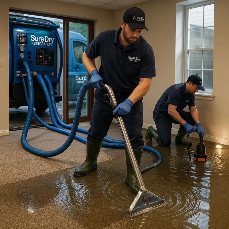 Water Extraction and Removal process in Placerville, CA